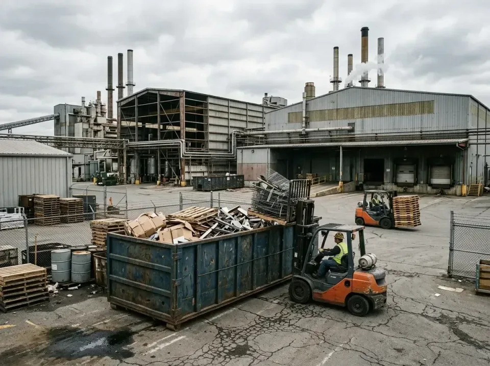 industrial-factory-scrap-conta-003 — frequently asked questions, Cheap Roll-off Dumpster Rentals in Morrow, OH
